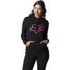 Fox Racing Womens Boundary Black/Pink Pullover Hoodie -Cycling Equipment Shop 26523285 1