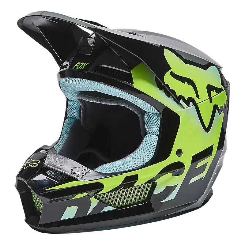 Fox Racing Youth V1 Trice Helmet 4 Fox Racing Youth V1 Trice Helmet - Image 2