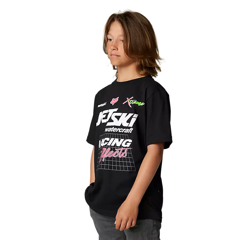 Fox Racing Youth Kawasaki Wet N Wild Basic Tee 3 Fox Racing Youth Kawasaki Wet N Wild Basic Tee