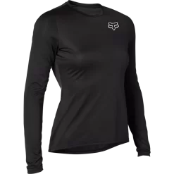 Fox Racing Womens Fox Head Tecbase Long Sleeve Base Layer Shirt