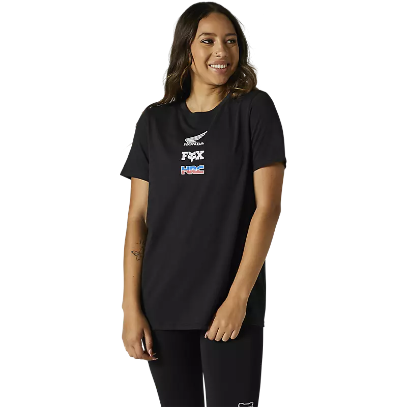 Fox Racing Womens Fox X Honda Tee 3 Fox Racing Womens Fox X Honda Tee