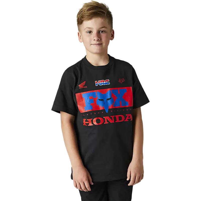 Fox Racing Youth Honda Fox Head Tee 3 Fox Racing Youth Honda Fox Head Tee