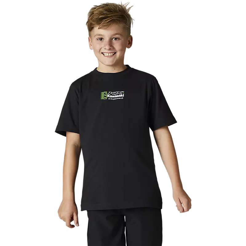 Fox Racing Youth Kawasaki Tee 3 Fox Racing Youth Kawasaki Tee