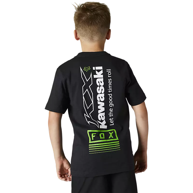 Fox Racing Youth Kawasaki Tee 4 Fox Racing Youth Kawasaki Tee - Image 2