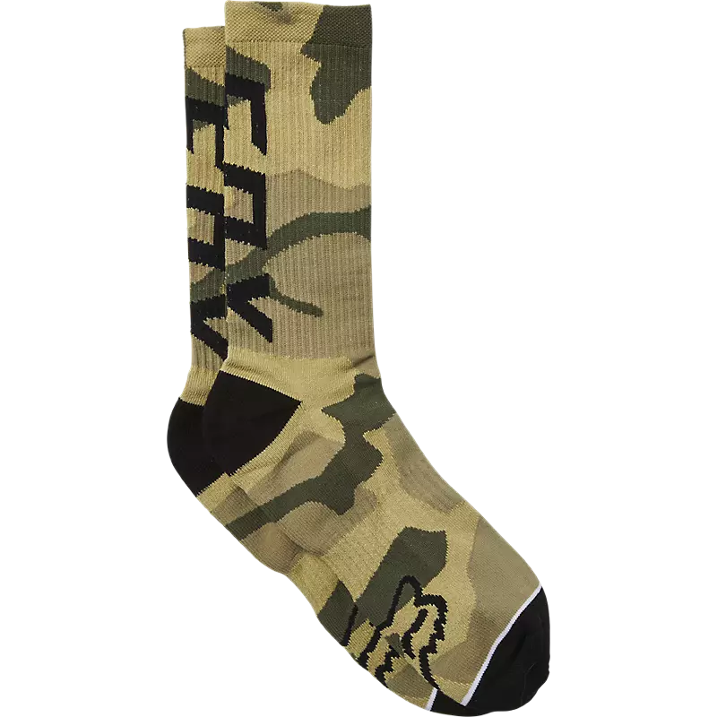 Fox Racing Camo Cushioned Crew Sock 3 Fox Racing Camo Cushioned Crew Sock