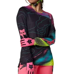 Fox Racing Womens Flexair Lunar Long Sleeve Jersey