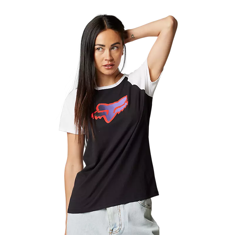 Fox Racing Womens Fgmnt Raglan Tee 3 Fox Racing Womens Fgmnt Raglan Tee