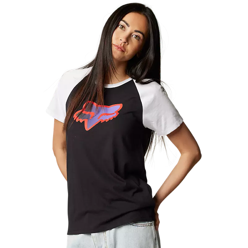 Fox Racing Womens Fgmnt Raglan Tee 4 Fox Racing Womens Fgmnt Raglan Tee - Image 2