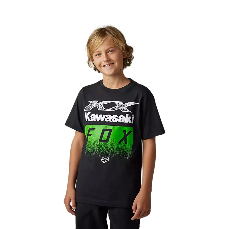 Fox Racing Youth Fox X Kawasaki Tee 3 Fox Racing Youth Fox X Kawasaki Tee